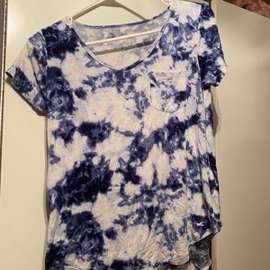 Hollister Blue and White t-shirt